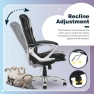 Thumbnail Executive Office Chair with Faux Leather and Mesh, Adjustable Ergonomic Comfy Seat with Lumbar Support — Smart Chairs, Serta