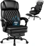 Thumbnail Executive Office Chair with Foot Rest for Heavy People — Smart Chairs, WAILOR
