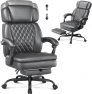 Thumbnail Executive Office Chair with Foot Rest for Heavy People — Smart Chairs, WAILOR