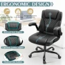 Thumbnail Leather Office Chair — Smart Chairs, Brick Attic
