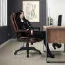 Thumbnail Leather Office Desk Chair — Smart Chairs, OFIKA
