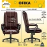 Thumbnail Leather Office Desk Chair — Smart Chairs, OFIKA