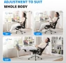 Thumbnail Mesh Ergonomic Office Chair with 6D Armrests — Smart Chairs, hujusko