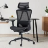 Thumbnail Mesh Ergonomic Office Chair with 6D Armrests — Smart Chairs, hujusko