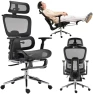 Thumbnail Mesh Ergonomic Office Chair with 6D Armrests — Smart Chairs, hujusko
