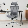 Thumbnail Mesh Ergonomic Office Chair with 6D Armrests — Smart Chairs, hujusko