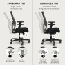 Thumbnail Mid-Back Ergonomic Office Chair — Smart Chairs, HON