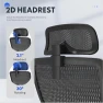 Thumbnail OC3 Ergonomic Office Chair with Footrest — Smart Chairs, FLEXISPOT