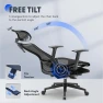 Thumbnail OC3 Ergonomic Office Chair with Footrest — Smart Chairs, FLEXISPOT
