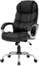 Thumbnail Office Chair Computer High Back Adjustable Ergonomic Desk Chair Executive PU Leather Swivel Task Chair with Armrests... — Smart Chairs, FDW Store