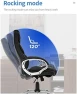 Thumbnail Office Chair Computer High Back Adjustable Ergonomic Desk Chair Executive PU Leather Swivel Task Chair with Armrests... — Smart Chairs, FDW Store
