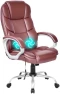 Thumbnail Office Chair Computer High Back Adjustable Ergonomic Desk Chair Executive PU Leather Swivel Task Chair with Armrests... — Smart Chairs, FDW Store