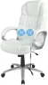 Thumbnail Office Chair Computer High Back Adjustable Ergonomic Desk Chair Executive PU Leather Swivel Task Chair with Armrests... — Smart Chairs, FDW Store