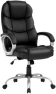 Thumbnail Office Chair Computer High Back Adjustable Ergonomic Desk Chair Executive PU Leather Swivel Task Chair with Armrests... — Smart Chairs, FDW Store