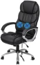 Thumbnail Office Chair Computer High Back Adjustable Ergonomic Desk Chair Executive PU Leather Swivel Task Chair with Armrests... — Smart Chairs, FDW Store