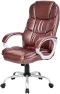 Thumbnail Office Chair Computer High Back Adjustable Ergonomic Desk Chair Executive PU Leather Swivel Task Chair with Armrests... — Smart Chairs, FDW Store
