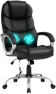 Thumbnail Office Chair Computer High Back Adjustable Ergonomic Desk Chair Executive PU Leather Swivel Task Chair with Armrests... — Smart Chairs, FDW Store