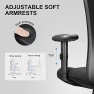 Thumbnail Office Chair Ergonomic Desk Chair, Breathable Mesh Design High Back Computer Chair, Adjustable Headrest and Lumbar... — Smart Chairs, SIHOO