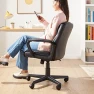 Thumbnail Office Task Chair with Adjustable Height, 360° Swivel, Padded Armrests, Mid-Back, Rolling — Smart Chairs, Amazon Basics