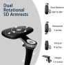 Thumbnail S3 Elite Pro Ergonomic Office Chair with Adjustable Armrests and Footrest — Smart Chairs, RIEIOR