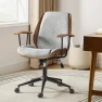 Thumbnail Solid Wood Office Chair with Rocking Function — Smart Chairs, HULALA HOME