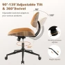 Thumbnail Armless Office Chair with Wheels — Smart Chairs, BERYTH