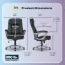 Thumbnail Big and Tall Executive Office Chair — Smart Chairs, Serta