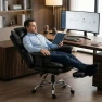 Thumbnail Big and Tall Massage Office Chair with Heat — Massage Chairs, Lanonuvia