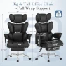 Thumbnail Big and Tall Office Chair with Footrest — Smart Chairs, Simple Deluxe