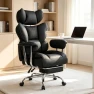Thumbnail Big and Tall Office Chair with Footrest — Smart Chairs, Simple Deluxe