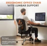 Thumbnail Big and Tall Office Desk Chair with Lumbar Support — Smart Chairs, Sweetcrispy