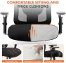 Thumbnail Big and Tall Office Desk Chair with Lumbar Support — Smart Chairs, Sweetcrispy
