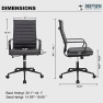 Thumbnail Black Office Chair — Smart Chairs, Lepdep