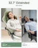 Thumbnail Breathable Fabric Gaming Chair with Gel Pad and Footrest — Smart Chairs, Dowinx
