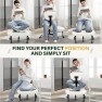 Thumbnail Criss Cross Office Chair with Wheels — Smart Chairs, Primy
