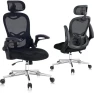 Thumbnail Ergonomic Breathable Mesh Office Chair with Flip-Up Arms — Smart Chairs, OHFILA