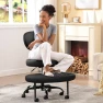 Thumbnail Ergonomic Cross Legged Office Chair with Wheels — Smart Chairs, AtHope