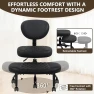 Thumbnail Ergonomic Cross Legged Office Chair with Wheels — Smart Chairs, AtHope