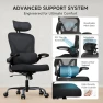 Thumbnail Ergonomic Office Chair with Lumbar Support & Headrest — Smart Chairs, PKPT