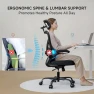 Thumbnail Ergonomic Office Chair with Lumbar Support & Headrest — Smart Chairs, PKPT