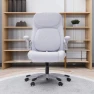 Thumbnail Ergonomic PU Leather Office Chair with Click5 Lumbar Support and FlipAdjust Armrests — Smart Chairs, Nouhaus