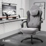 Thumbnail Fabric Gaming Chair with Heated Massage Lumbar Support — Massage Chairs, Dowinx