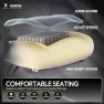 Thumbnail Fabric Gaming Chair with Heated Massage Lumbar Support — Massage Chairs, Dowinx