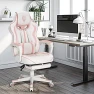 Thumbnail Gaming Chair for Girls with Footrest and Massage — Massage Chairs, Vonesse