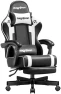 Thumbnail Gaming Chair with Footrest and Lumbar Support — Smart Chairs, JECQCUPG