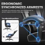 Thumbnail Gaming Chair with Footrest and Lumbar Support — Smart Chairs, JECQCUPG