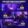 Thumbnail Gaming Chair with Footrest and Lumbar Support — Smart Chairs, JECQCUPG