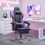 Thumbnail Gaming Chair with Footrest and Massage Lumbar Support — Smart Chairs, Shahoo