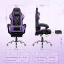 Thumbnail Gaming Chair with Footrest and Massage Lumbar Support — Smart Chairs, Shahoo