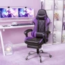 Thumbnail Gaming Chair with Footrest and Massage Lumbar Support — Smart Chairs, Shahoo